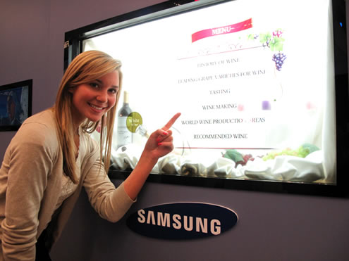 Samsung Transparent Lcd Display