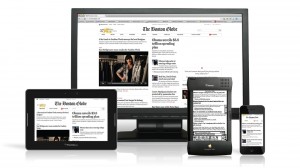 Boston Globe responsive web design