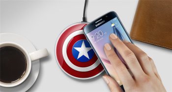 New-America-Captain-QI-Wireless-Charger-Charging-font-b-Applicable-b-font-font-b-Android-b